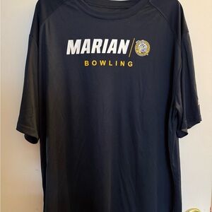 Marian University Bowling Men's Navy Tee